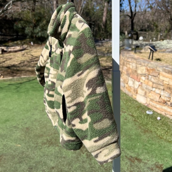 Columbia Kids Camouflage Fleece Jacket - Picture 4 of 14